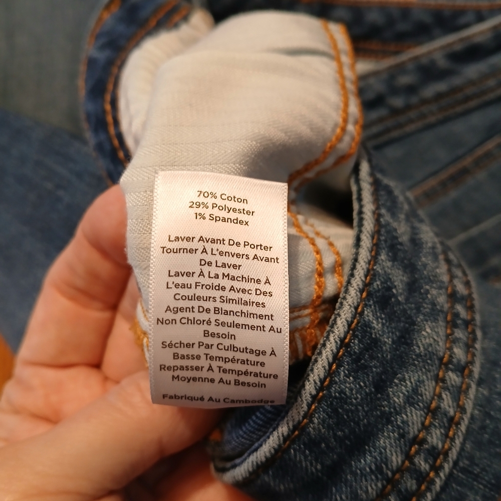 Talbots Bootcut Jeans. Like New Condition. Size 14P - Picture 5 of 5
